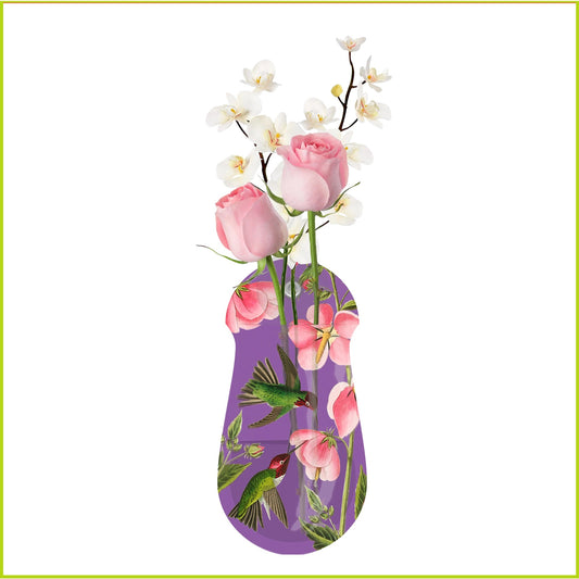 Modgy Audubon Hummingbird Suction Cup Flower Vase